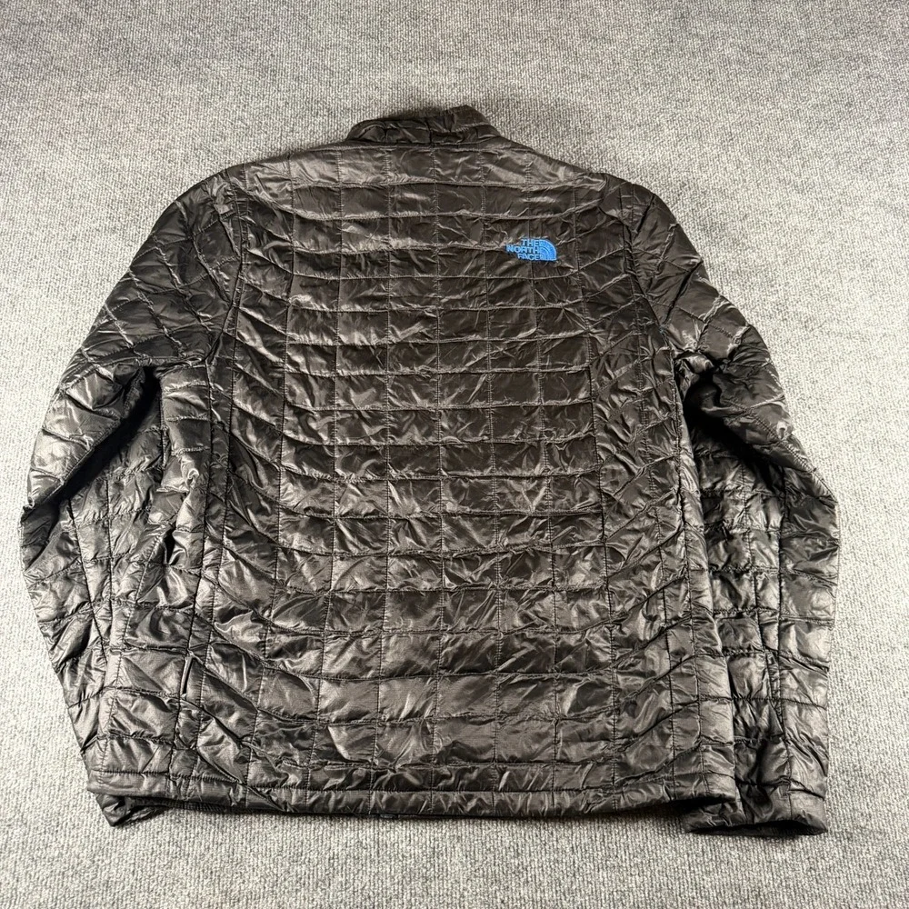 The North Face Men's ThermoBall Eco Jacket Black Blue Size Medium